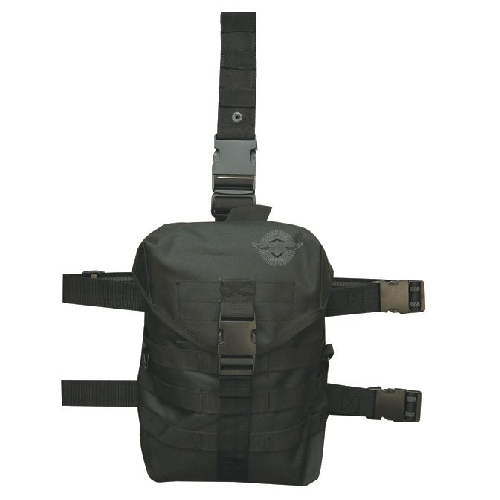 Buy TRU-SPEC DLG-5S Drop-Leg Gas Mask Carrier MOLLE Thigh-Mount Black online