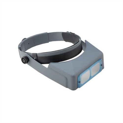 OptiVISOR DA-2 Headband Magnifier, 1.5x Magnification, 20" Focal Length