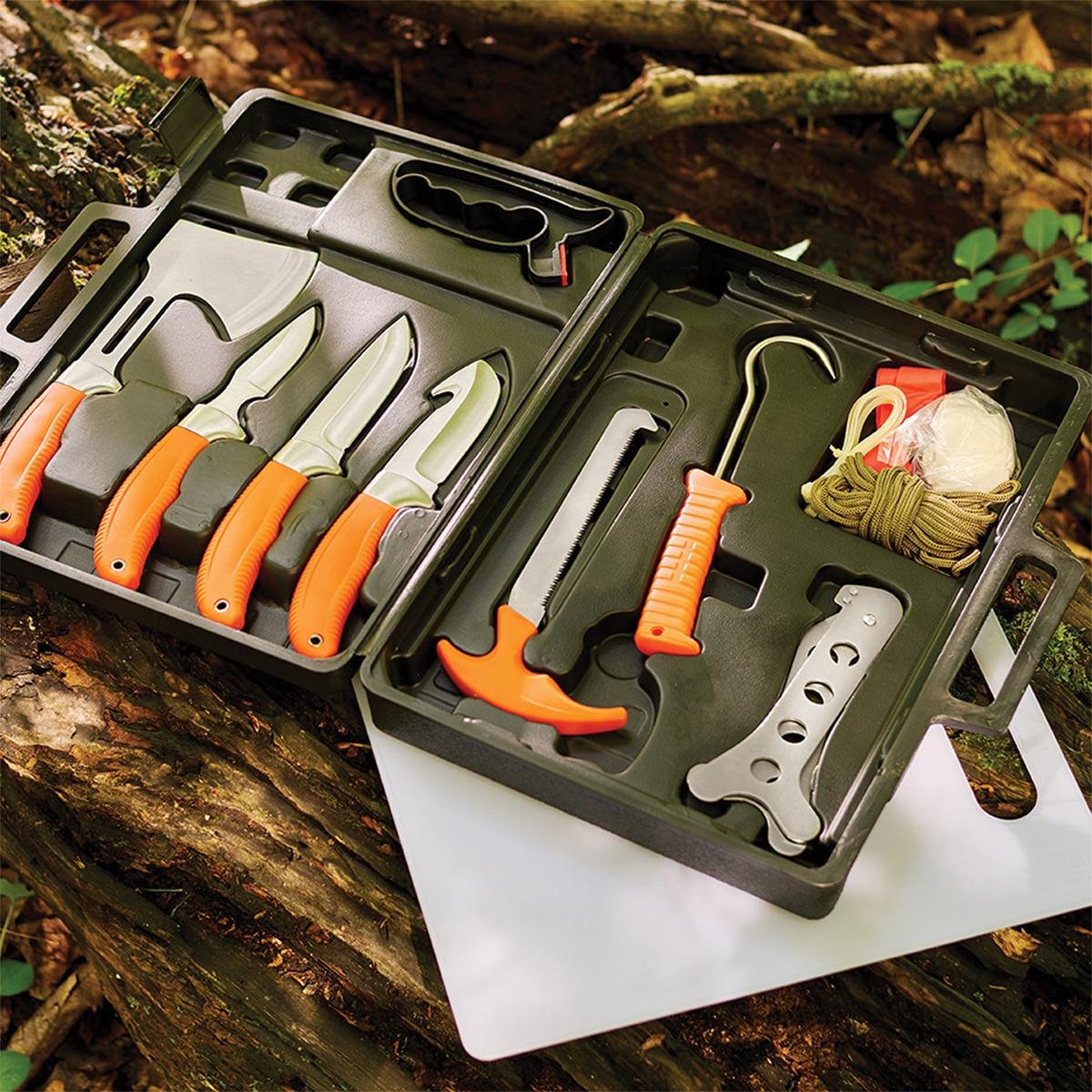 LEM Products 1609 Field Dressing Knife Kit, Stainless Steel, Full Tang