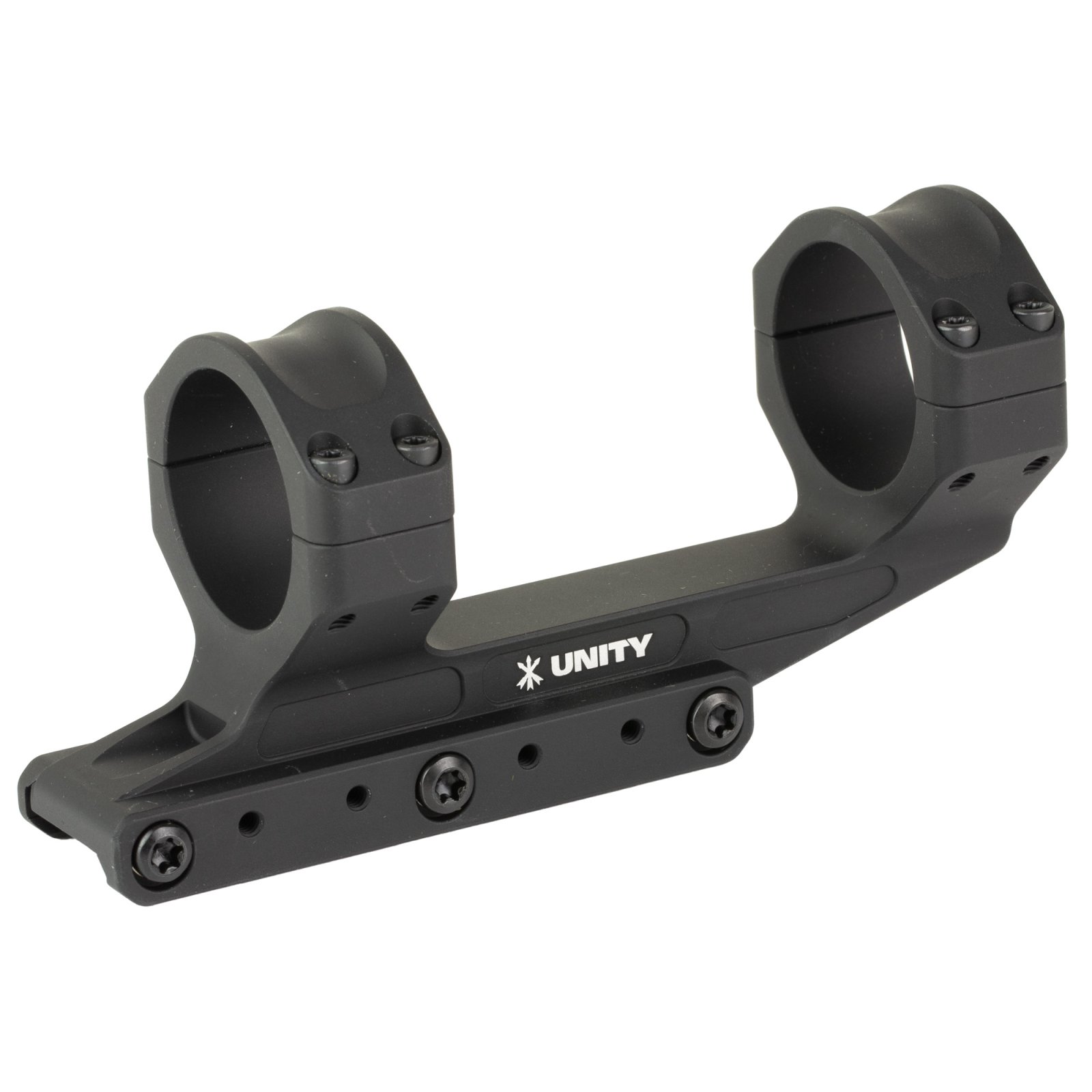Unity Tactical RKE-S34154B Scope Mount 34mm 1.54" Picatinny Black Anodized - Unity Tactical