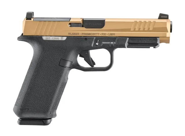 Ruger RXM 9mm 4.5 In 17+1 Copper PVD Black Polymer Frame