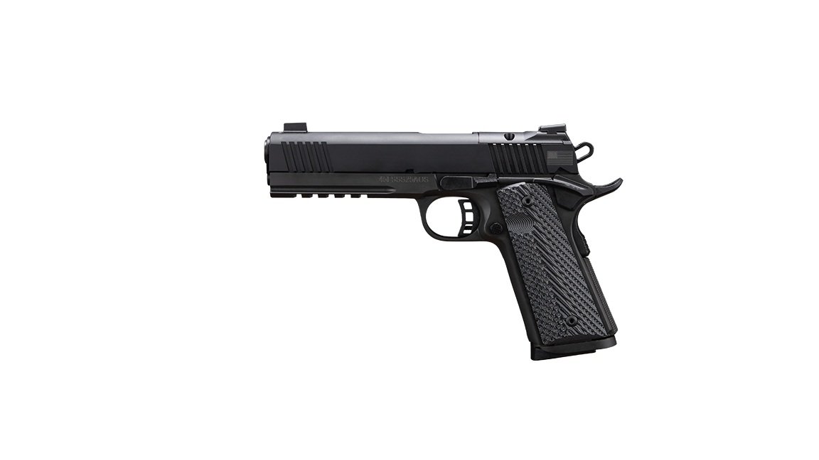 Rock Island Armory 57166AOS TAC Ultra FS 45 ACP 5" Black Parkerized Semi-Auto Pistol - Rock Island Armory - 45 ACP
