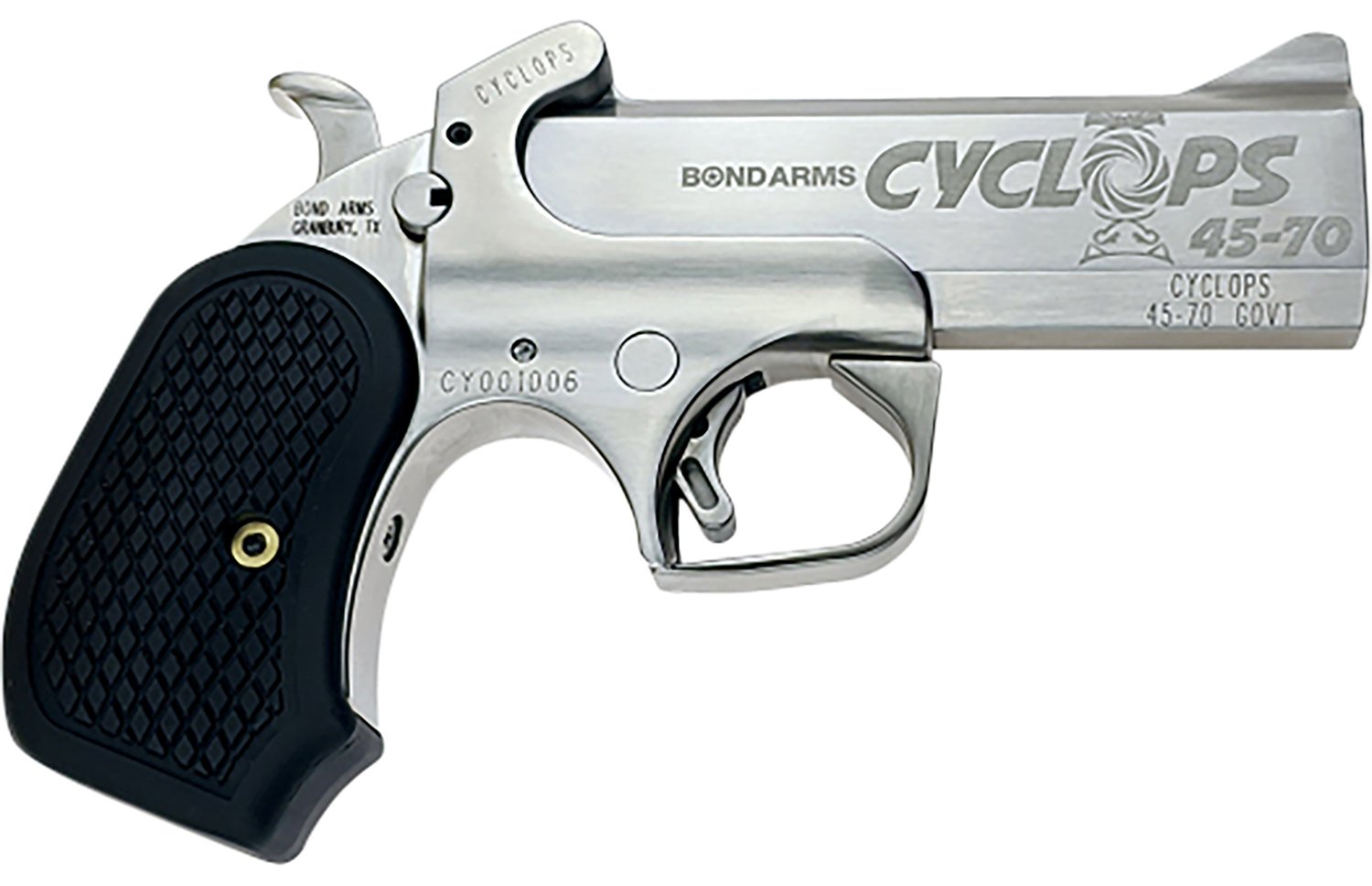Bond Arms BACYP .45-70 4.25" 1-Round - Bond Arms, Inc. - .45-70