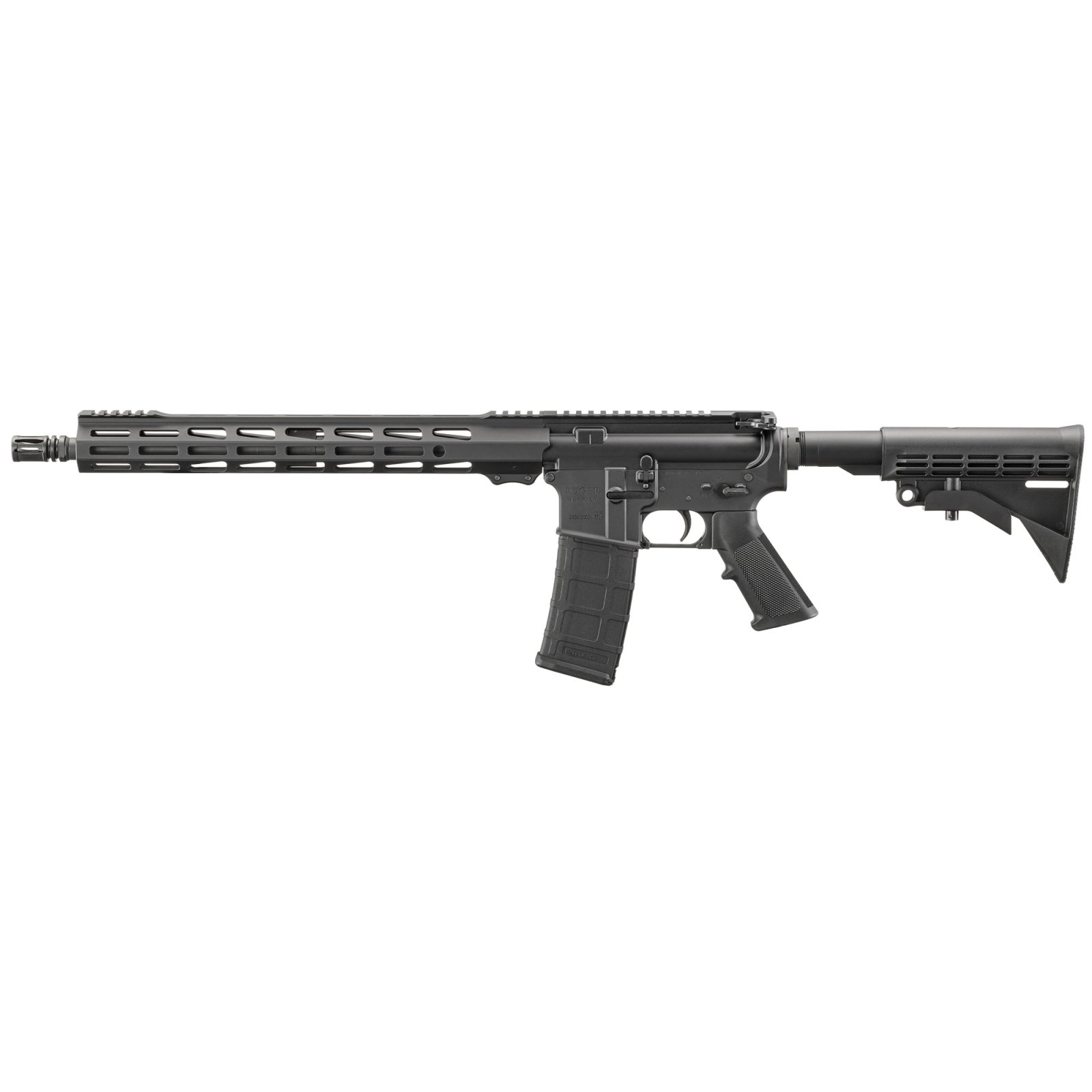 Ruger Harrier Rifle 5.56 NATO 30rd Magazine 16.1 1/2x28 Threaded Barrel Black A2 Stock