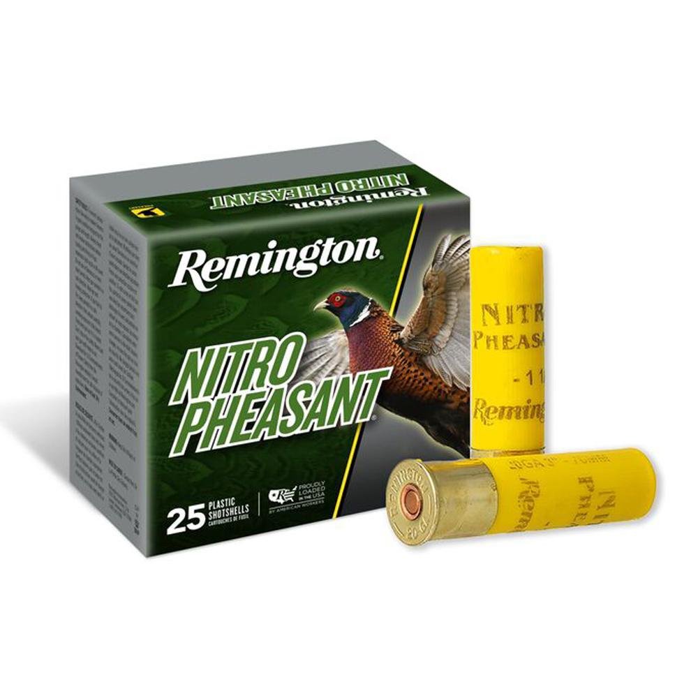 Remington Ammunition 28648 Nitro Pheasant 20Gauge 2.75" 1OZ 6Shot 25 NP206