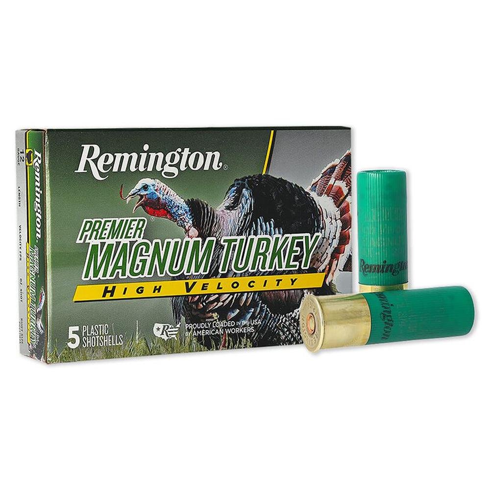 Remington 28039 Premier Magnum Turkey High Velocity 12 Gauge 3.50" 2 oz 1300 fps 4 Shot 5 Bx/20 Cs