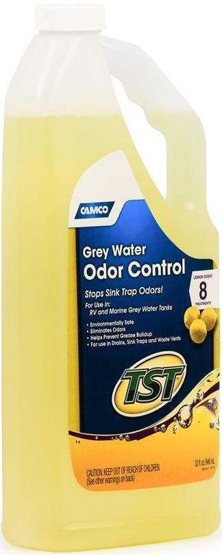 CAMCO 40252 Grey Water Tank Odor Control 32 oz Concentrated Lemon