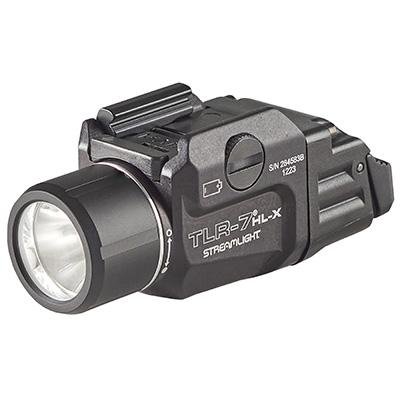 Streamlight 69458 TLR-7 HL-X LED Weapon Light 1000 Lumens Black Aluminum - Streamlight - 500/1,000 LUMENS