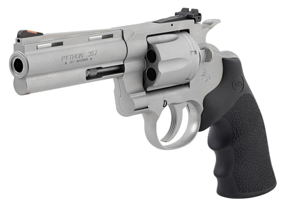 Colt Mfg PYTHONSM4RTS Python 357 Mag/38 Special 6 Shot 4.25" Matte... - Colt - 357 Magnum | 38 Special