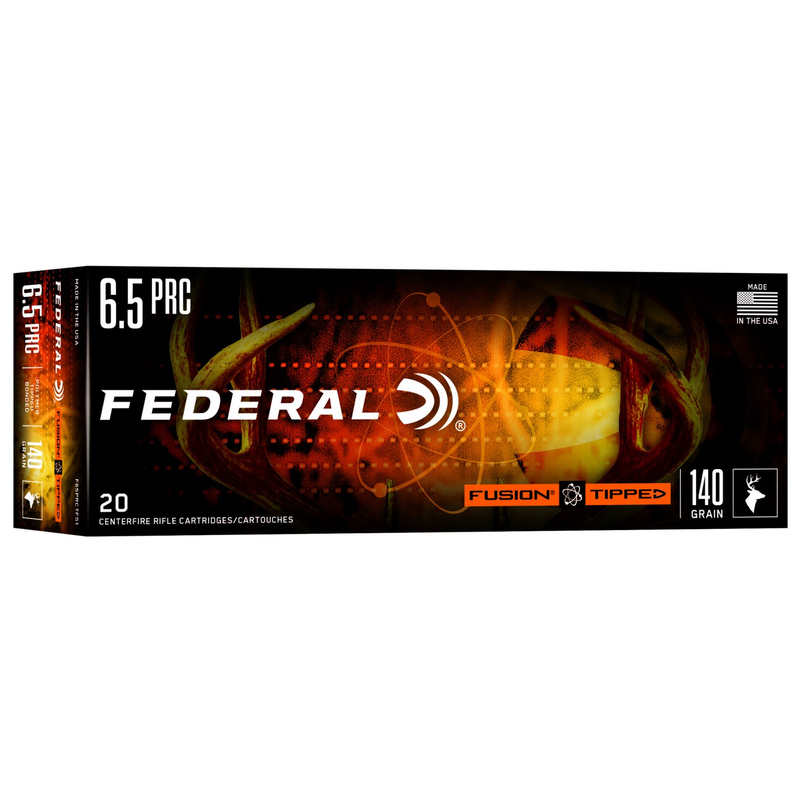 Buy Federal F65PRCTFS1 Fusion 6.5 PRC 140gr Tipped Ammo 20 Rounds online