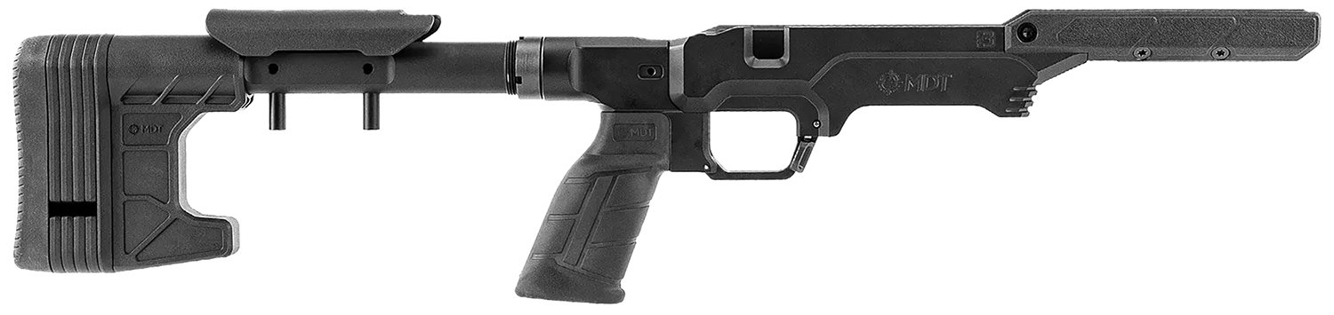 Mdt Sporting Goods Inc 114644BLK The Worker LSS Gen3 Black Fits Savage 110 Short Action