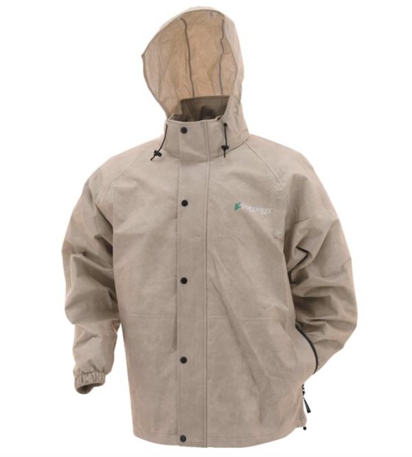 FROGG TOGGS PA63123-04-S Classic Pro Action Jacket Khaki - FROG - FROGG TOGGS