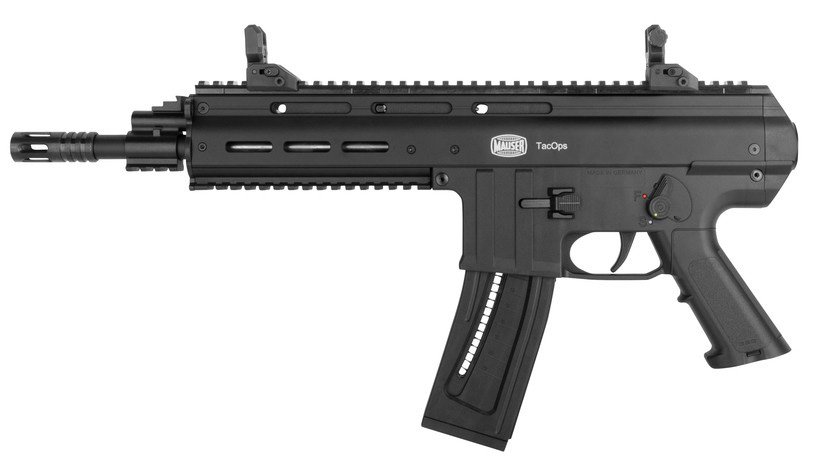 Mauser 4150047 TacOps .22LR 22RD Adapter Rail Black 2 Magazines