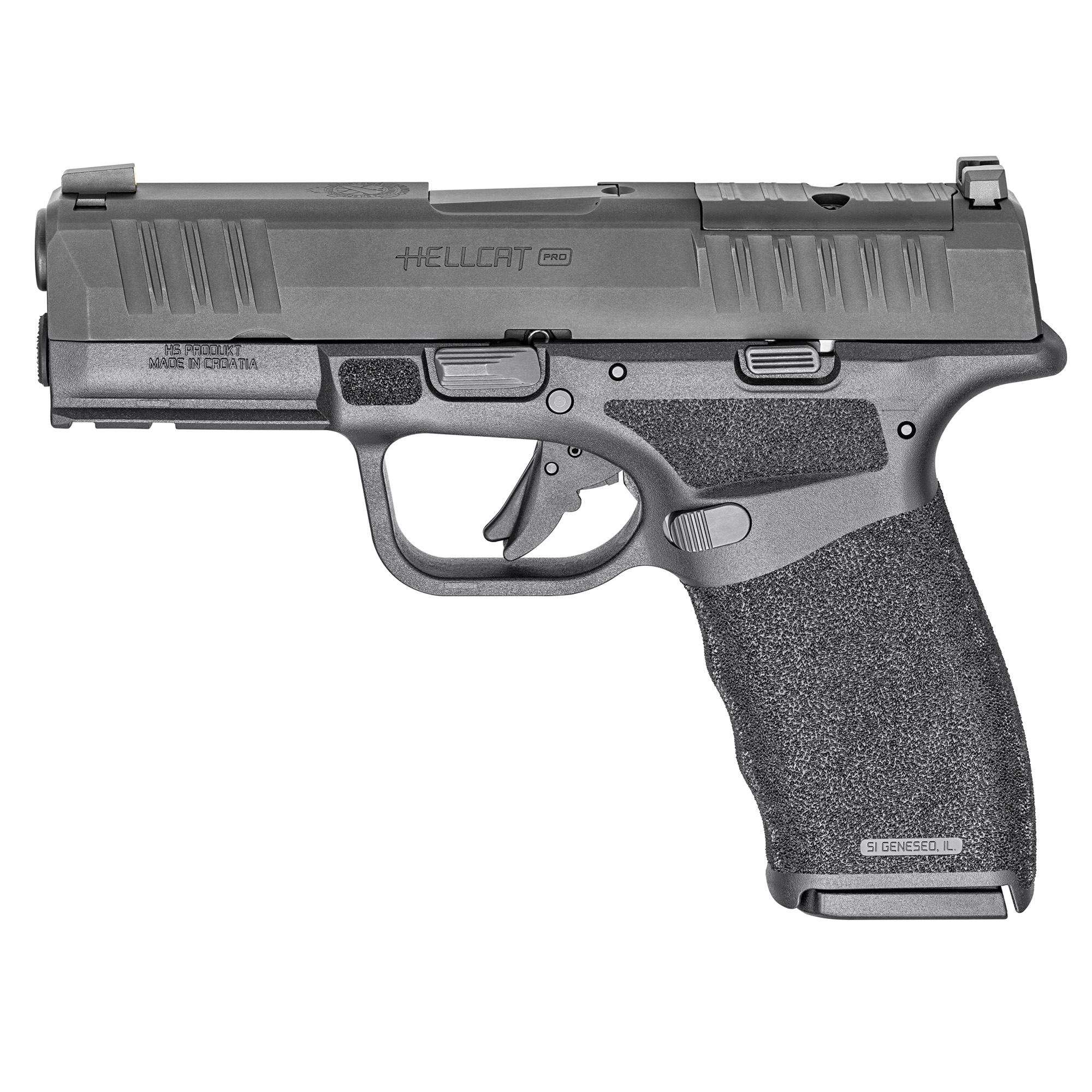 Springfield Armory HCP9379BOSP1525 Hellcat Pro OSP 9mm 15+1 Black