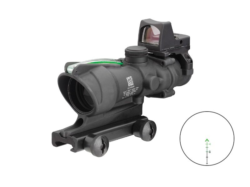 Trijicon TA31-D-100548 ACOG 4x32 Scope .223 5.8in Matte Black 15.1oz