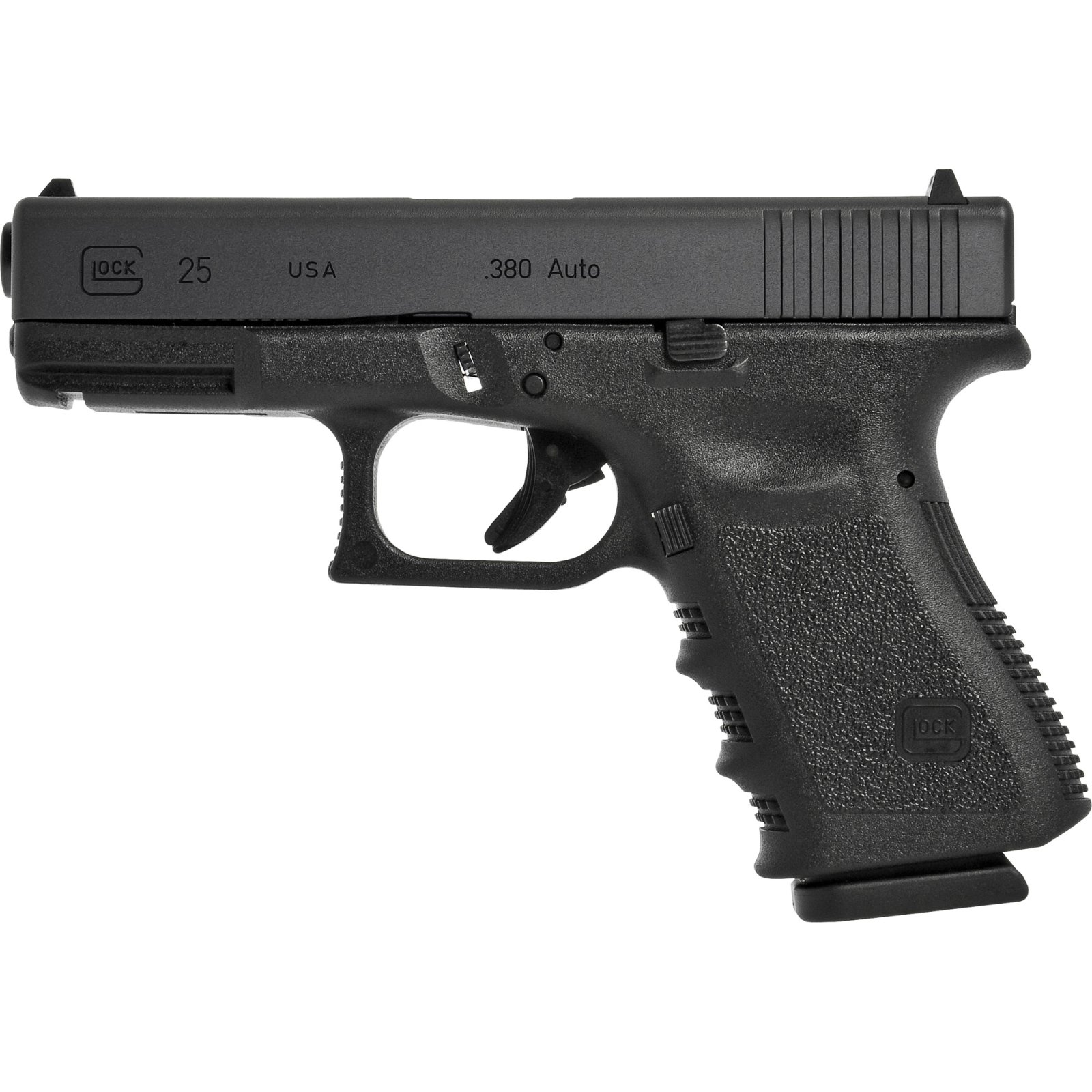 Glock G25 Gen 3 .380 ACP 4.02" Barrel 15-Round Polymer Black Semi-Auto Pistol