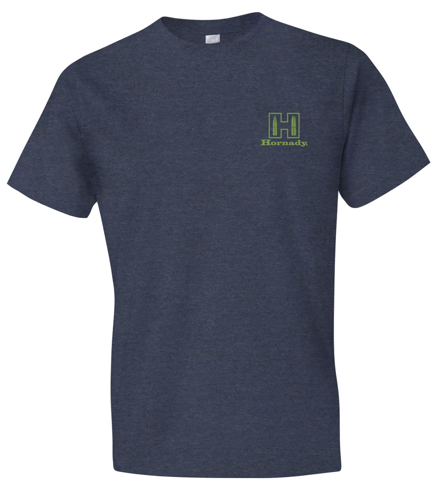 Hornady 30994 T-Shirt Indigo XL Short Sleeve Logo Stamp Cotton - HDESIGN - SHORT SLEEVE