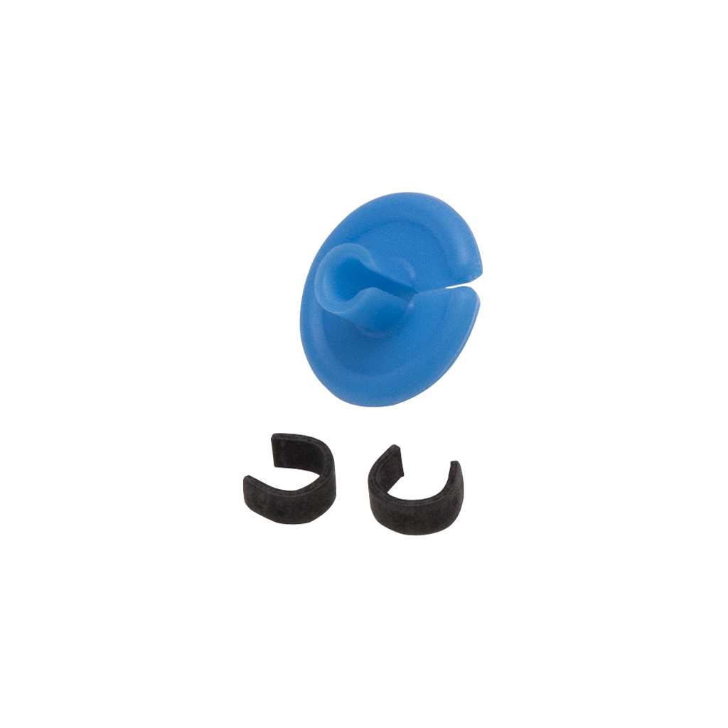 October Mountain 60781 String Love 2.0 Kisser Button Blue 25 Pack 9/16"