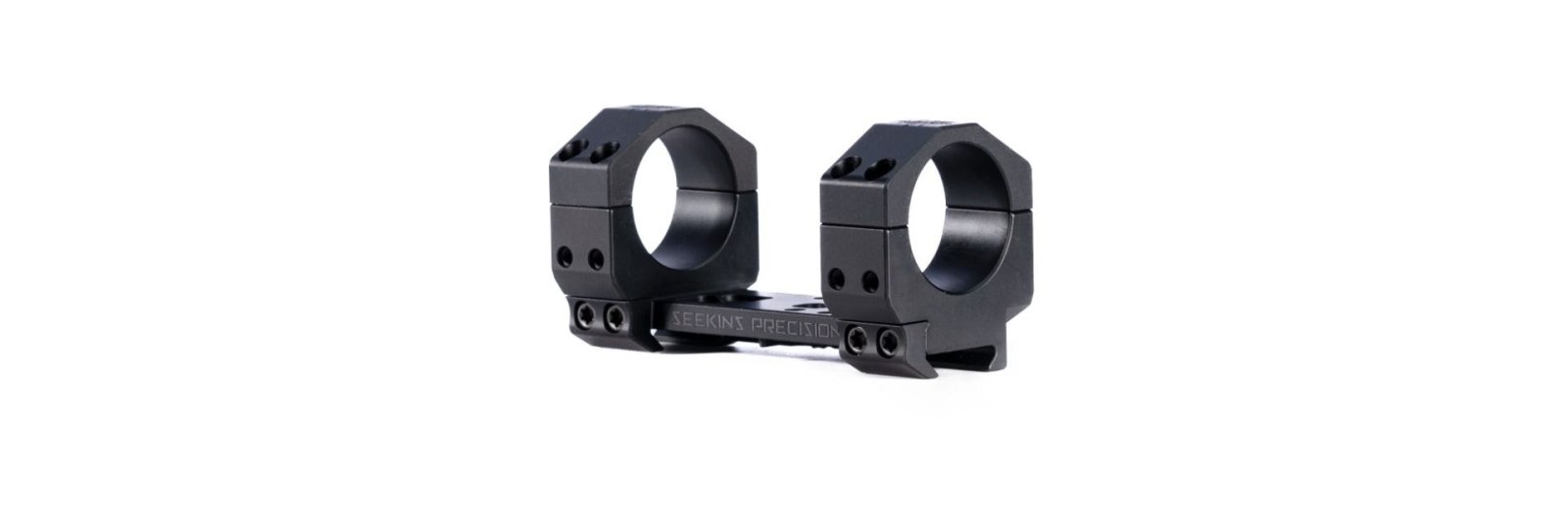 Seekins 0010650120-F Precision Mount Black 7075 Aluminum 34mm Tube