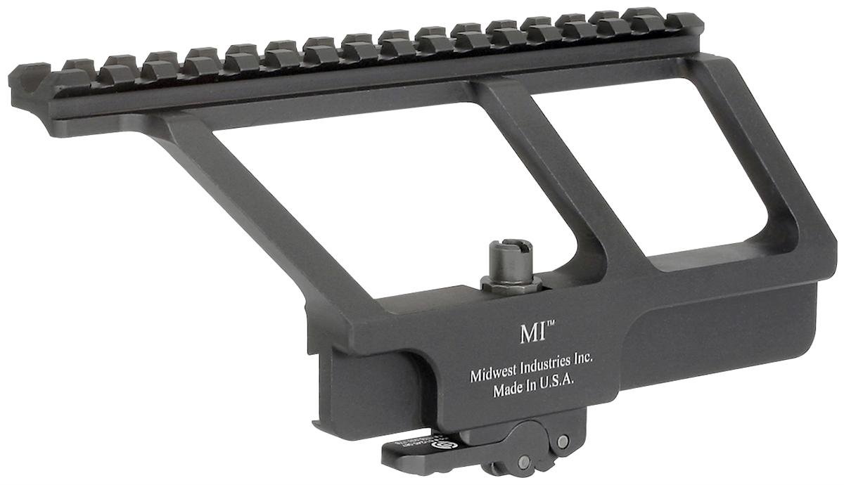 Buy Midwest MI-AK-SM-Y Side Railed Scope Mount, 1913 Rail, 6.75" Length online