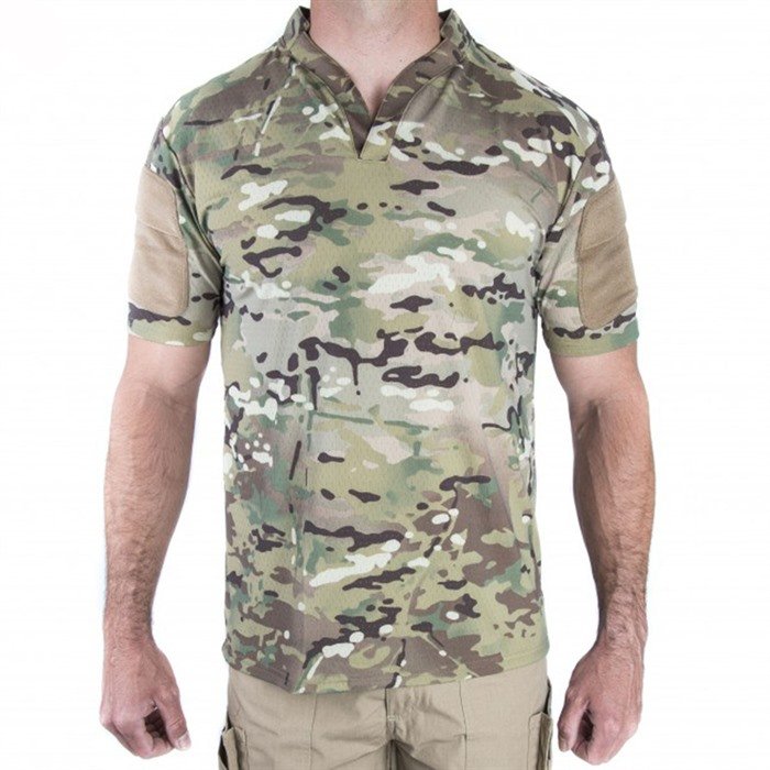 Velocity SYSTEMS BOSS RUGBY SHIRT SHORT SLEEVE MULTICAM LG