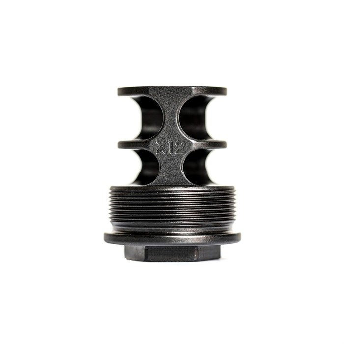 JMac CUSTOMS RRD 2 PORT X12 COMPENSATOR 45 CAL 5/8-24"