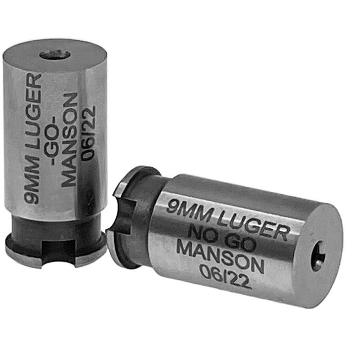 Manson PRECISION NO GO GAUGE 9X23 FITS 9MM LUGER STEEL - Manson Precision