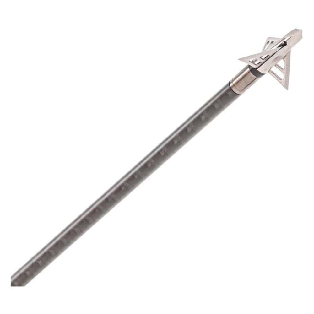 Muzzy Trocar TI 490 Broadheads 100gr 3pk Titanium Ferrule .039" Blades