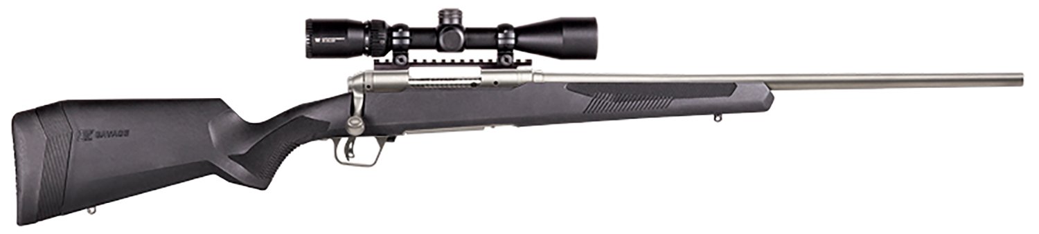 Buy Savage 110 Apex Storm XP 25-06 Rem 24 in Matte Stainless 4 Rounds Bolt online