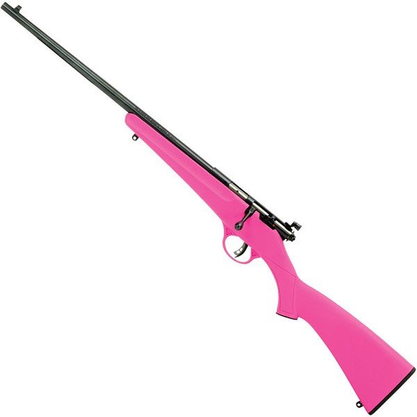 Savage Rascal 13844 22 LR 16.125 in Blued Left Hand Synthetic Stock
