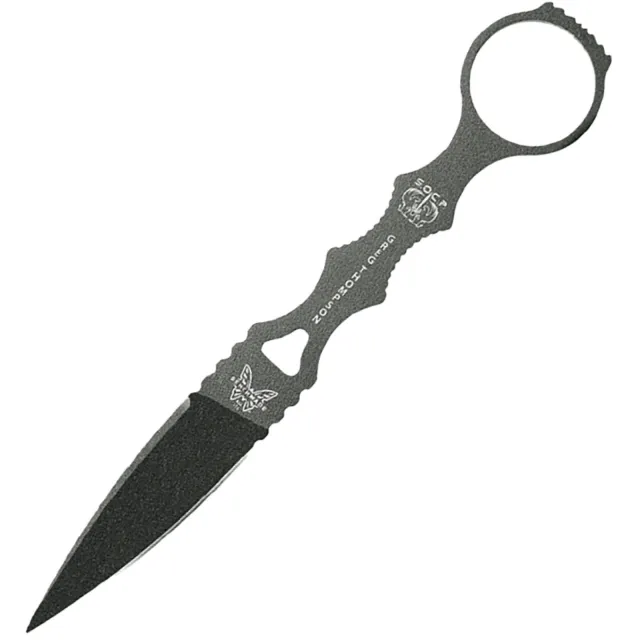 Benchmade 174GY SOCP Dagger Tungsten Cerakote BK Sheath