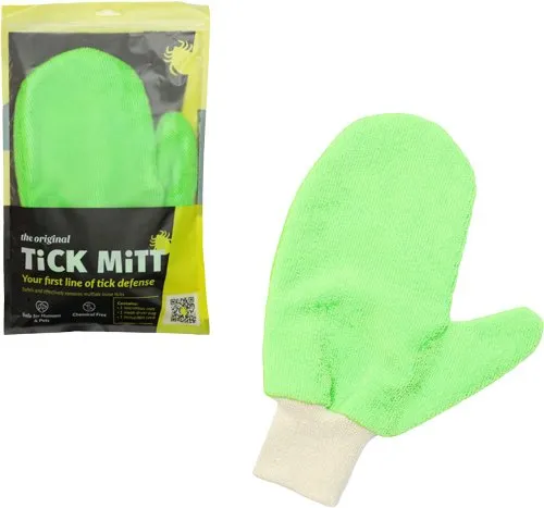 Tick Mitt Tick Remover Green Microfiber Hunting Accessory SQ5843208