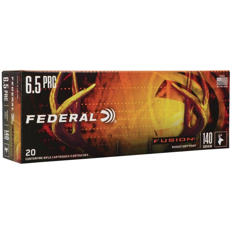 Federal Premium Ammunition Federal Fusion Rifle 6.5 PRC Ammo 140gr BSP