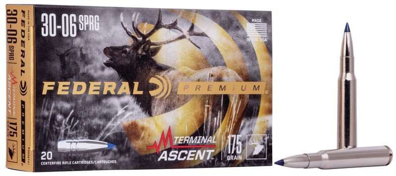 Federal P3006TA1 30-06 Springfield 175 Grain Terminal Ascent 20 Rounds