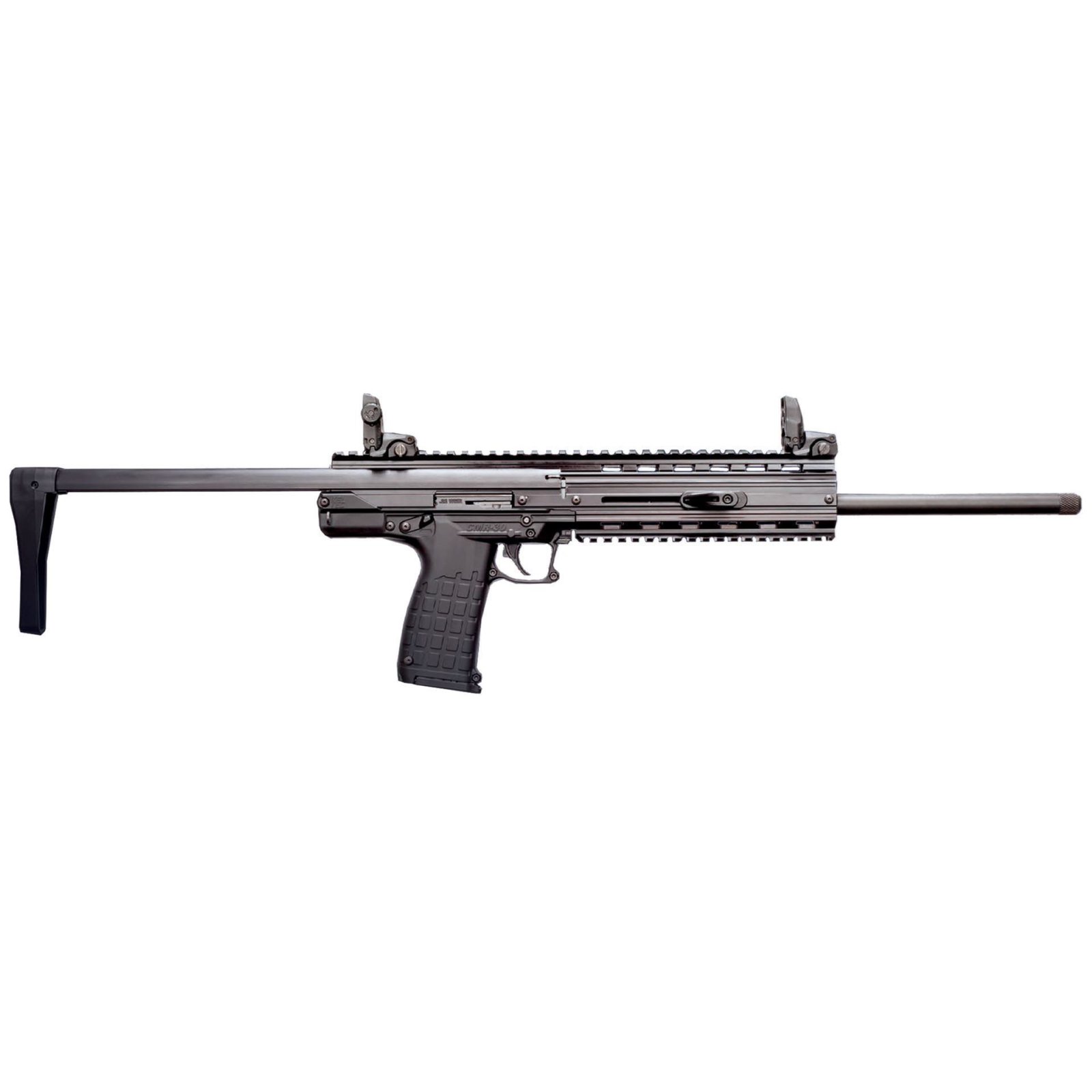 Kel-Tec CMR-30 .22WMR Black Rifle: Lightweight, Auto-Loading, 30-Round Capacity, Adjustable 5-Position Stock, Aluminum Upper Assembly, Nitrided Barrel, Picatinny Rail, Threaded Muzzle - Kel-Tec - 22 Magnum