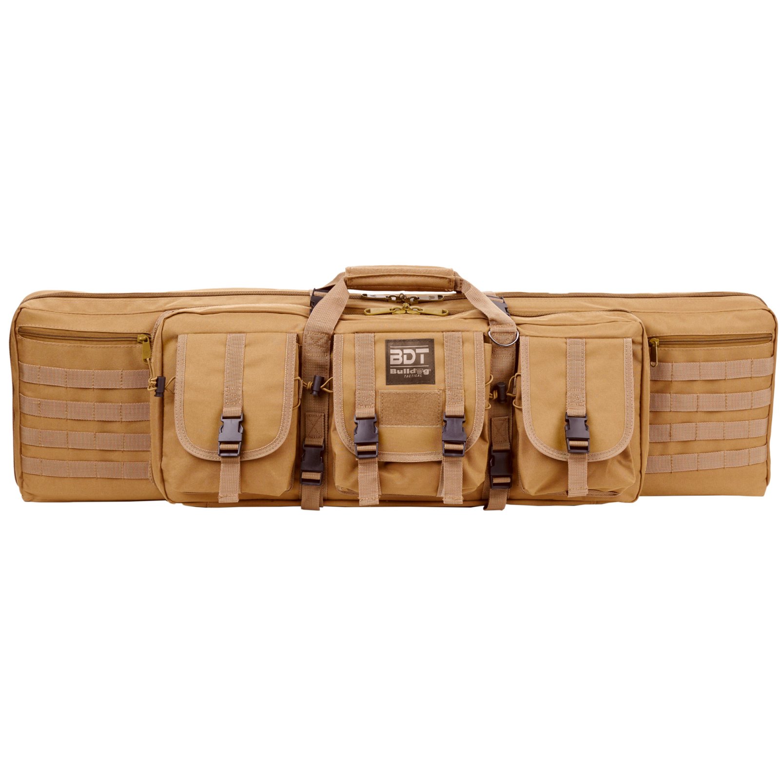 Bulldog Cases Deluxe 36" Tan Double Rifle Case - Durable, Quality Design BDT3736T - Bulldog