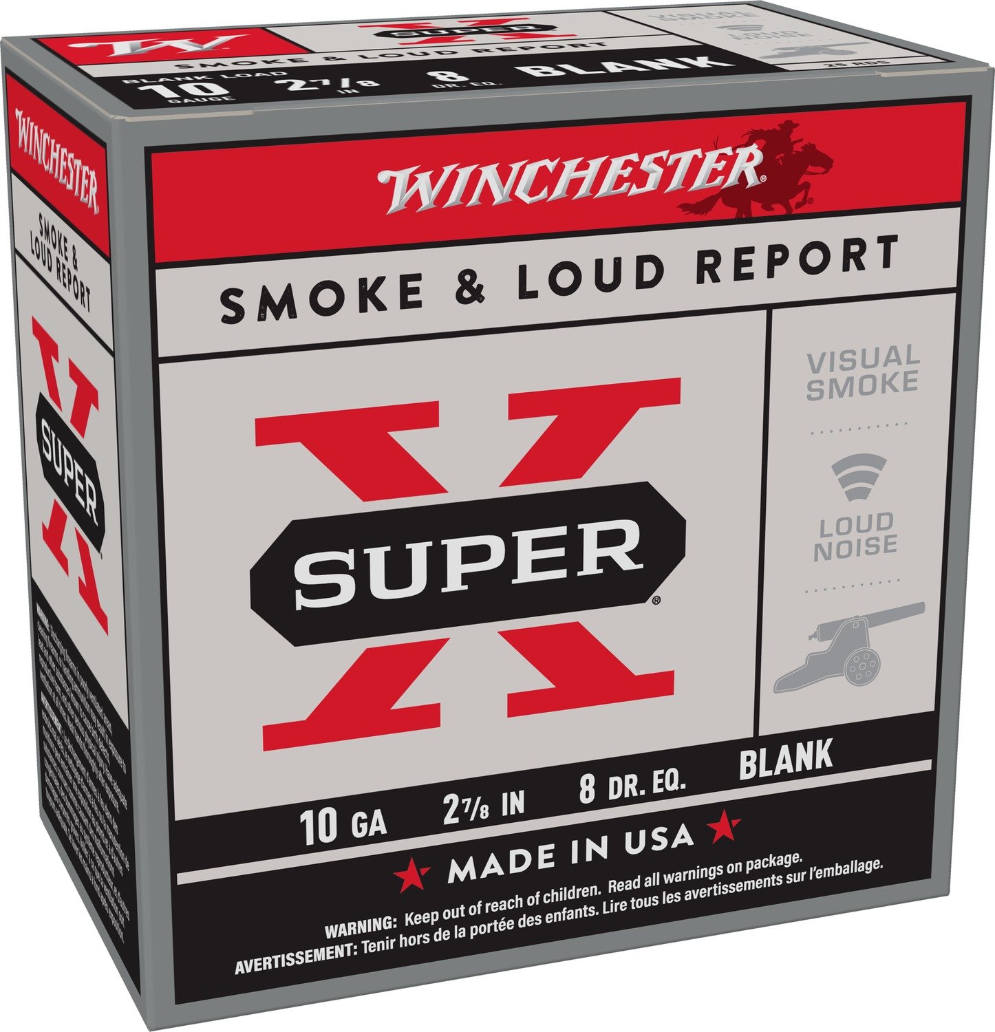 Winchester Super X Black Powder Load 10 Gauge 2.87" 25 Rounds