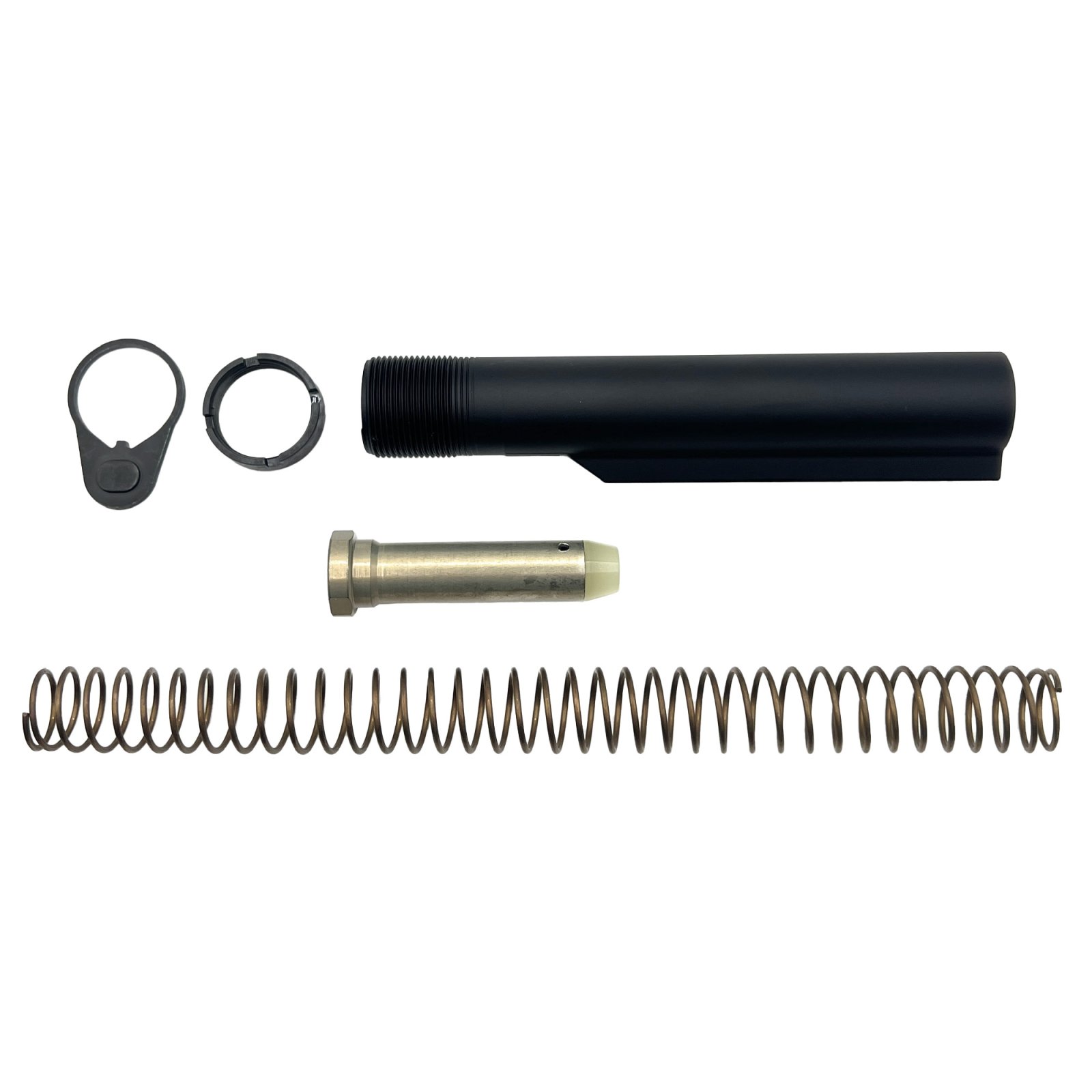 LBE Unlimited H1BUFKT Buffer Tube Kit Black AR-Style