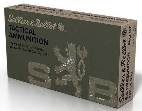 Buy Sellier & Bellot SB65A 6.5 Creedmoor 140 gr FMJBT Rifle Ammo online