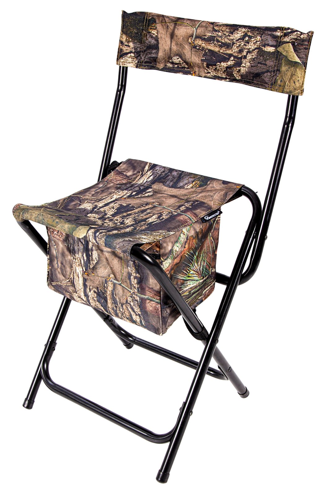 Ameristep AMSAMEFT1014 High-Back Chair Mossy Oak Heavy-Duty Fabric/Steel - AMERISTEP