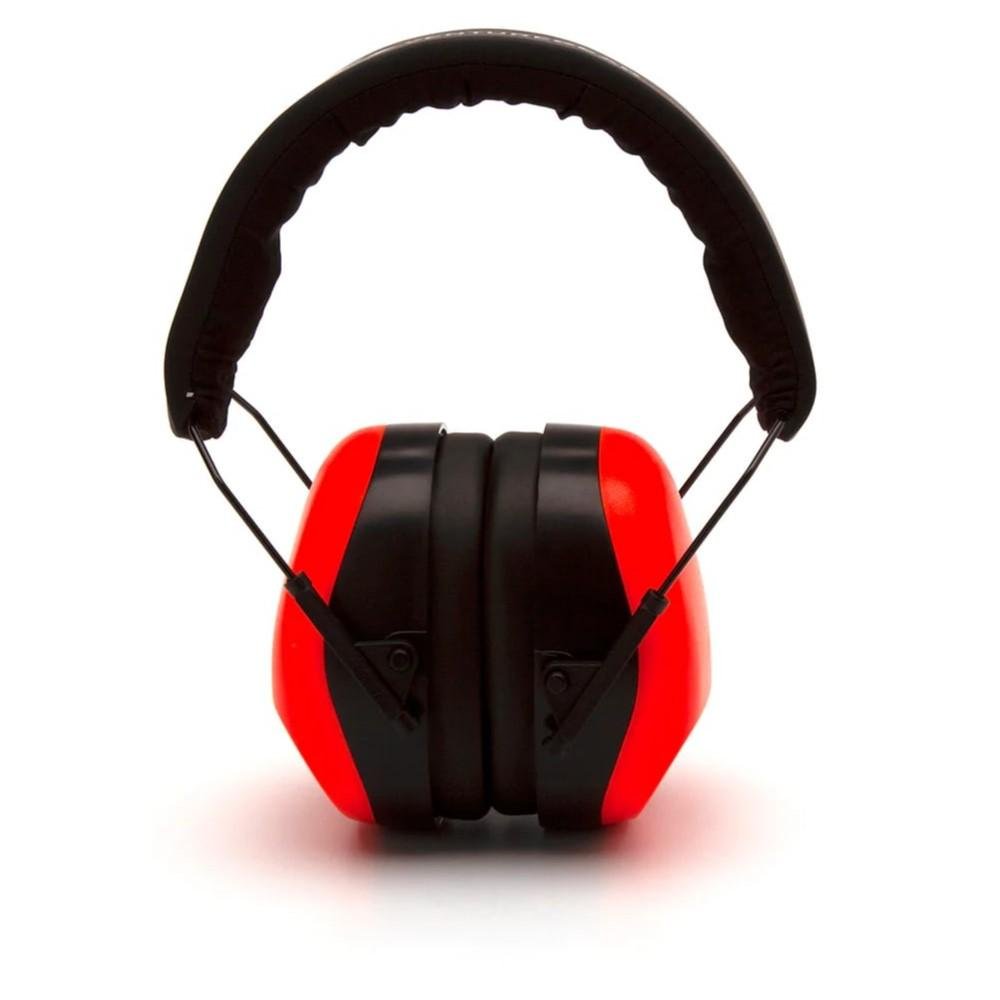 Buy Pyramex VG80 Series Passive Earmuff 26dB Hi-Vis Orange Clamshell online