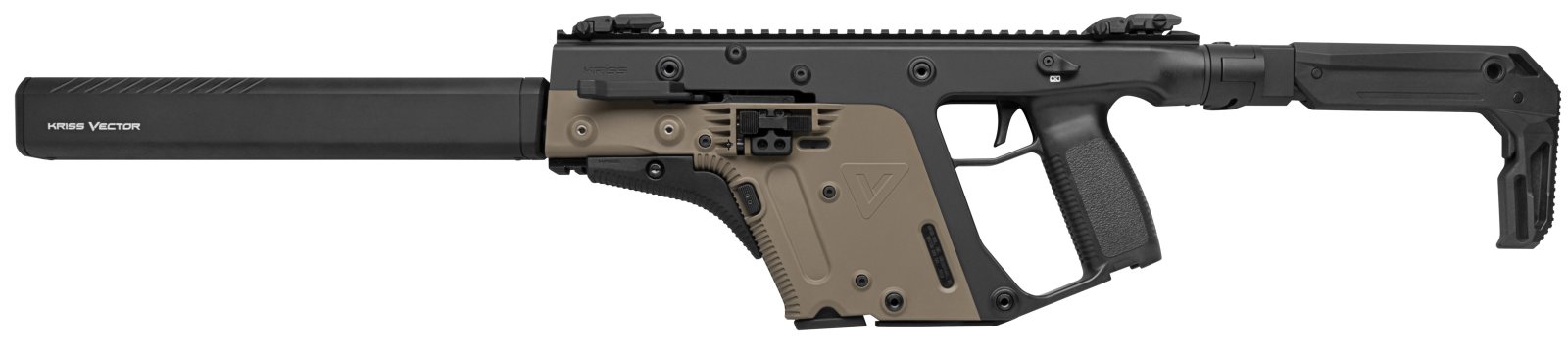 Kriss USA KV22-CFDBLK00 Vector CRB 22 LR 16" 10+1 Matte Black Rifle - Kriss USA - 22 LR