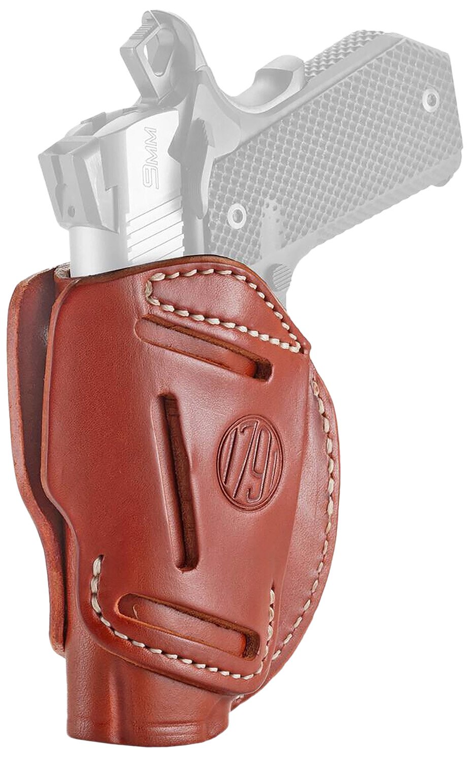 1791 Gunleather 3WH1CBRA 3-Way IWB/OWB Size 01 Classic Brown Leather... - 1791 Gunleather - CLASSIC BROWN