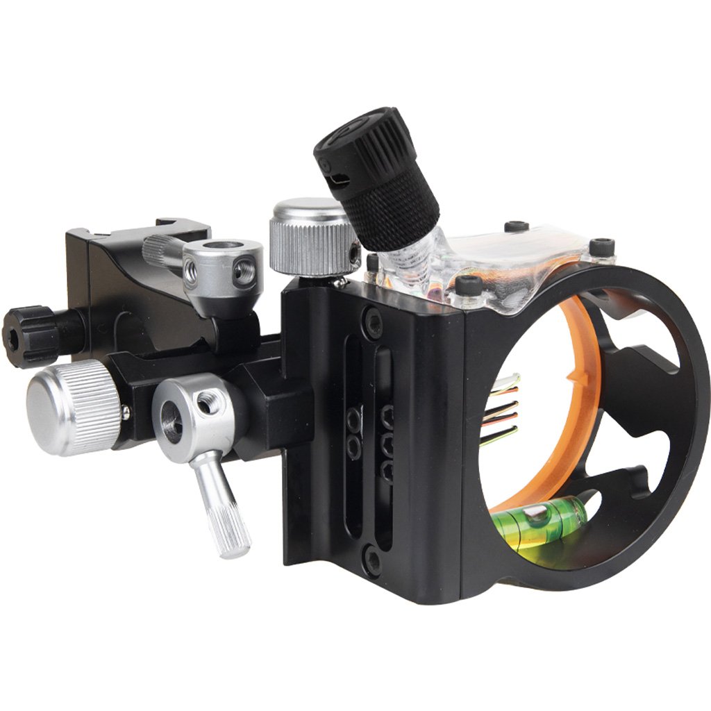 Dead Ringer DR2971 Tackdriver Bow Sight 5-Pin .010 Picatinny Mount Black