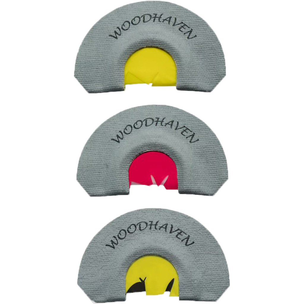 Woodhaven WH089 Premier 3-Pack Mouth Calls: Yellow Hammer, Dagger, Equalizer