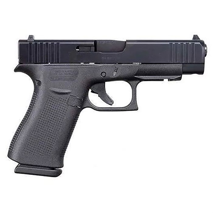 Glock 48 9MM LUGER 4.17" BBL (2)10RD W/FRONT RAIL BLACK AT