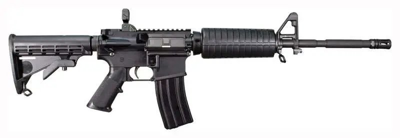 Windham Weaponry R16M4LHRFT WW-RF MPC-RF 5.56x45mm NATO Caliber with 16" Barrel, 30+1 Capacity, Black Metal Finish, Black 6 Position Stock & A2 Grip Right Hand