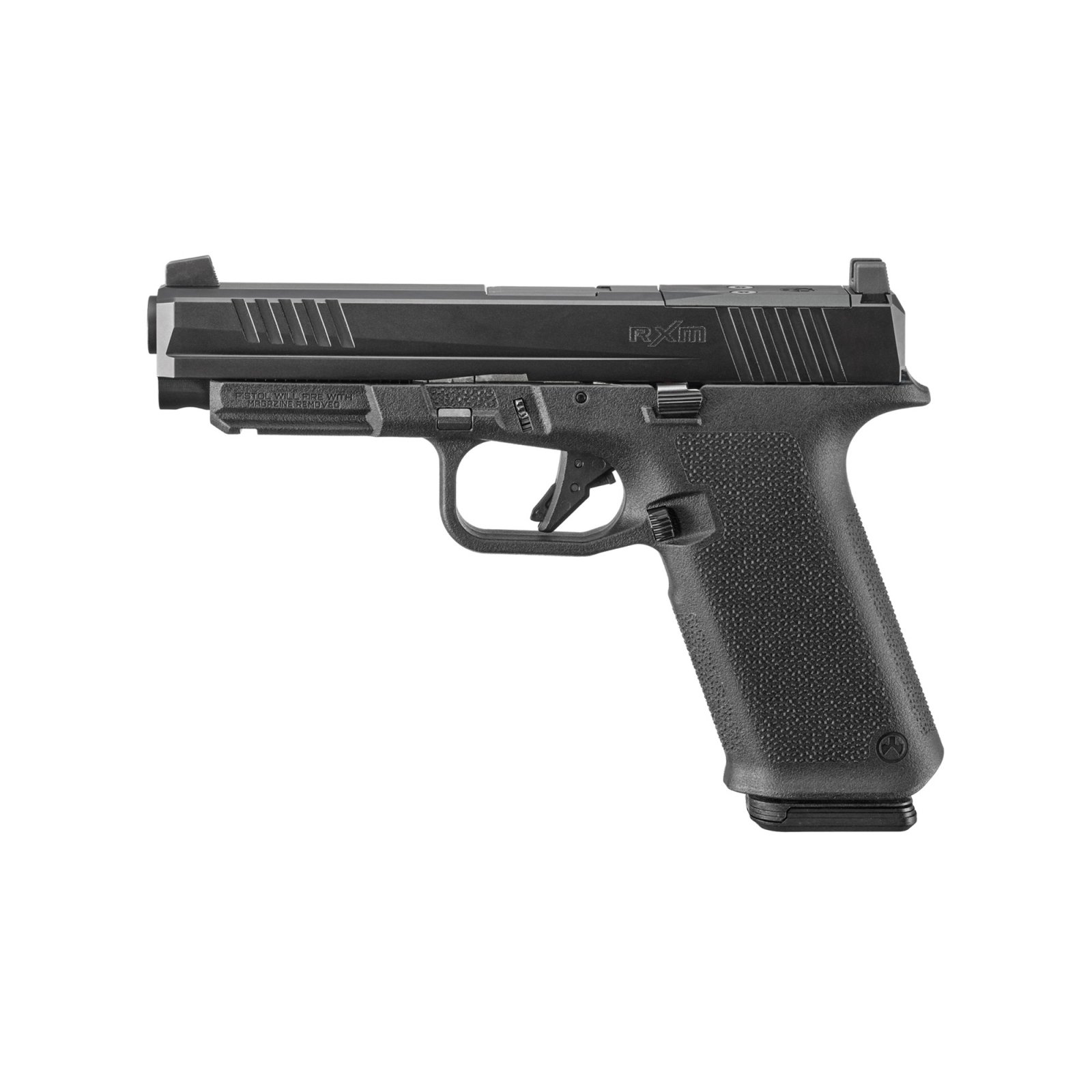 Ruger RXM Handgun 9mm Luger 17rd Magazines (2) 4.5 Barrel Black OR