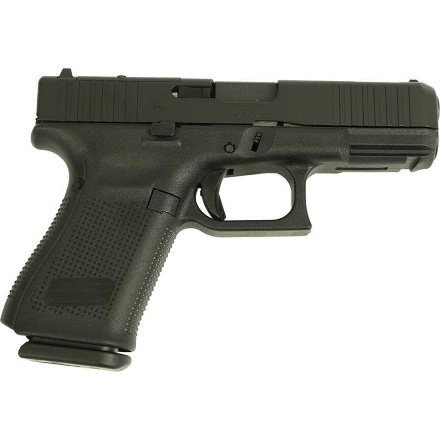 Glock V-Series Model 19 Optic Ready & Ported Handgun 9mm Luger 15rd Magazines (3) 4 Ported Barrel Black Cerakote Austria - Glock