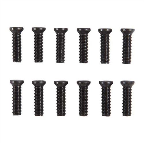 Brownells 8-40X1/2" WEAVER OVAL SIGHT BASE SCREW REFILL 12 PACK